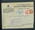  Spain Censor Cover 1937 to Melgar de Fermamental Censura Militar Burgos 