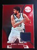  Panini 2012 13 Totally Certified Red Materials 98 Grizzlies Marc Gasol 