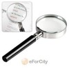  10x Handheld Magnifier Magnifying Glass Handle 10 Power Low Vision Aid 