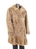  Designer Pelz Jacke Mantel Braun GR L Persianer Luxus PUR IM426 