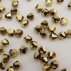  New 100 Pcs 4mm Swarovski Crystal 5301 Bicone Beads Gold GZ 40 