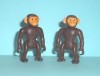  Lote Playmobil 2 Chimpances Animales 