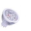  Hot High Quality MR16 4X3W 12W Power LED Light Bulb Lamp Downlight Warm White 