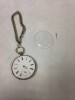  Taschenuhr Mit Anhänger Kette Watch Cylindre 4 Rubis Pocket Watch 85 AB 1 € 