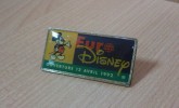  Mickey Mouse Pin Euro Disney Opening 