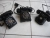 Konvolut Wählscheibentelefone U.S.A.