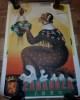 Cartel publicitario. Fiestas del Pilar. Zaragoza. 1950. Pedro Mairata