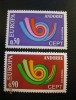 EUROPA CEPT 1973 ANDORRA